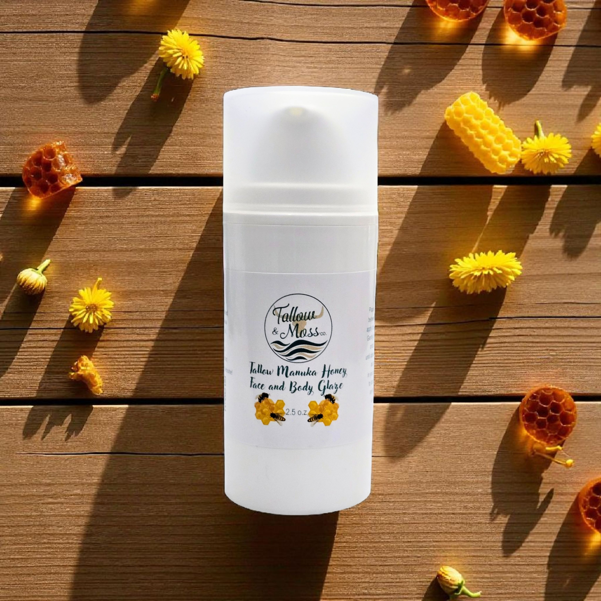 Tallow Manuka Honey Body and Face Glaze